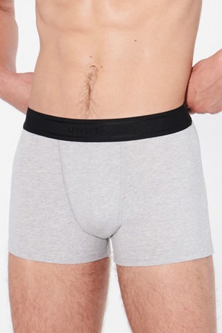 Boxers Gamyeariz - Cinzento-claro mesclado - Undiz