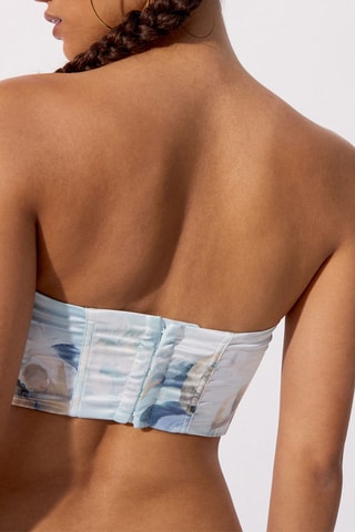 Bustier. Blauw - Undiz