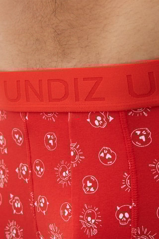 Boxers Repeatiz Skullheartiz Laranja