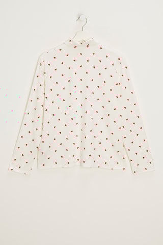 Camisa Aimiz - Branco e vermelho
