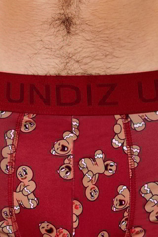Boxers Repeatiz - Vermelho e camel