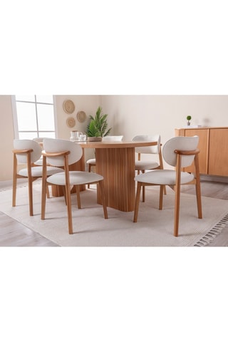 Table à manger Lugias - 180 x 75 x 90 cm