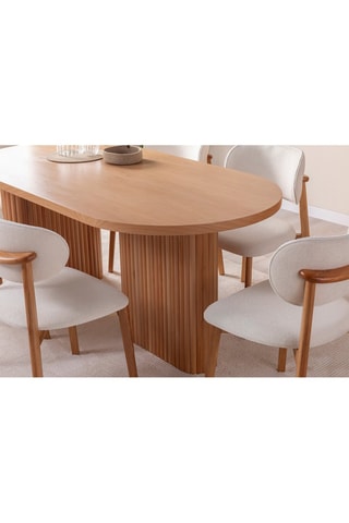 Table à manger Lugias - 180 x 75 x 90 cm