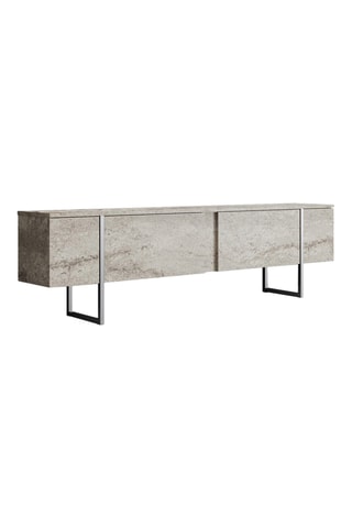 Meuble TV 2 abattants - 180 x 50 x 30 cm