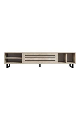 Meuble TV abattant Safir - 160 x 35 x 40 cm