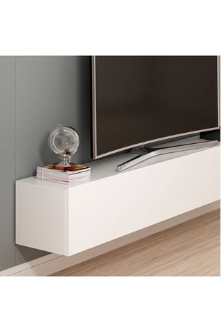 Meuble TV 3 portes - 180 x 30 x 32 cm