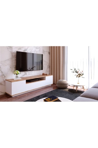Meuble TV 3 tiroirs - 180 x 44,6 x 44,5 cm
