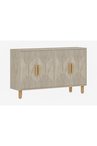 Console 4 portes Roger - 120 x 73,6 x 29,6 cm