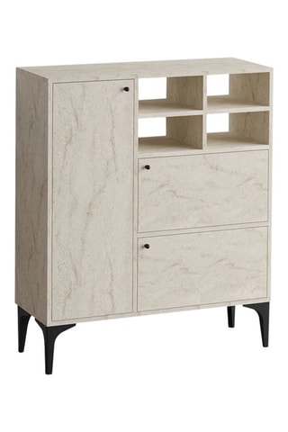 Console 3 portes Ewa - 100 x 125 x 35 cm