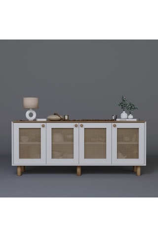 Console 4 portes - 180 x 75 x 40 cm