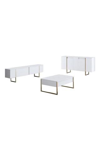 Buffet 4 portes - 160 x 80 x 35 cm