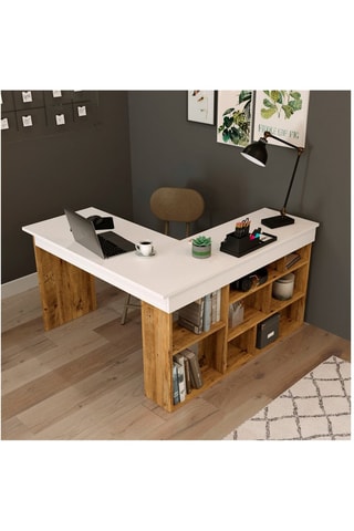 Bureau d'angle - 129 x 72 x 120 cm