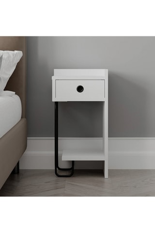 Table de chevet tiroir - 32 x 61 x 30 cm