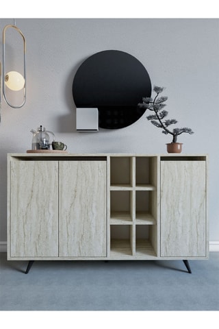Console 3 portes - 150 x 40 x 81,2 cm