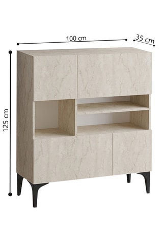 Console - 125 x 100 x 35 cm