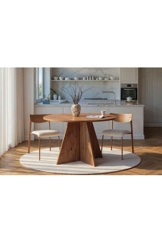 Table à manger - 120 x 120 x 75 cm