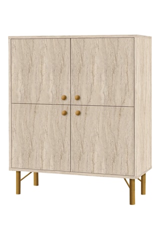 Meuble de rangement 2 portes - 111 x 95 cm