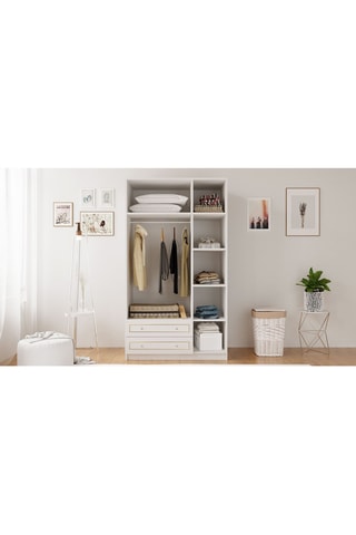 Armoire 3 portes - 180 x 105 x 52 cm