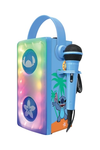 Coluna luminosa Bluetooth com microfone Stitch Lilo & Stitch Disney - A partir dos 6 anos