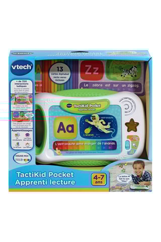 TactiKid Pocket Aprendiz de leitura 4-7 anos