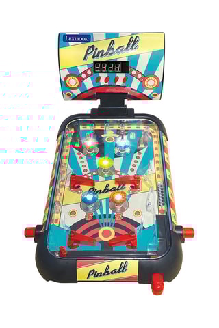 Pinball de mesa eletrónico - A partir dos 5 anos