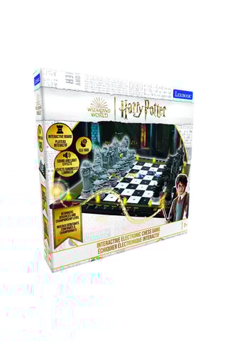 Jogo de xadrez eletrónico luminoso Harry Potter - A partir dos 7 anos