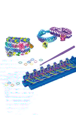 Kit de fabricação de pulseiras elásticas Stitch Lilo e Stitch Disney - A partir dos 4 anos