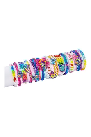 Kit de fabricação de pulseiras elásticas Stitch Lilo e Stitch Disney - A partir dos 4 anos