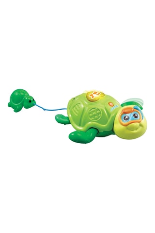 Brinquedo de banho interativo Mamã Tartaruga e o seu bebé nadador – A partir de 1 ano