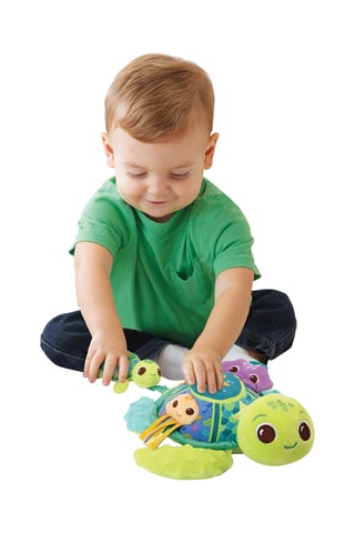 Peluche Mamã Tartaruga com o seu inseparável bebé – A partir dos 6 meses
