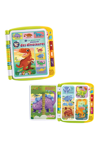 Le grand livre interactif des dinosaures - Dès 3 ans