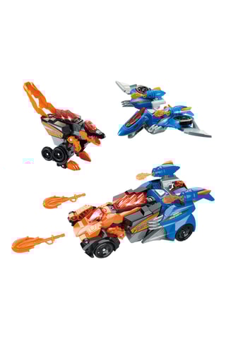 Switch & Go Dinos Combo Super Spino-Dactyl 2 em 1 – A partir dos 4 anos
