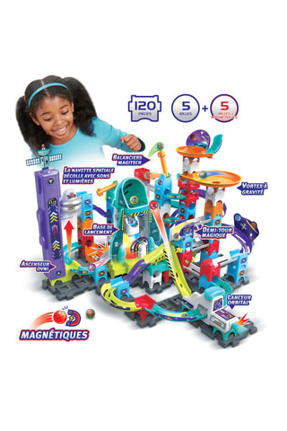 Marble Rush Space Magnetic Mission Set XL300E – A partir dos 4 anos