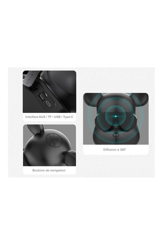 Speaker 3W TechKidz - Bluetooth - Beer