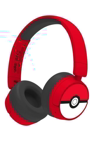 Stereokoptelefoon - Wit en rood