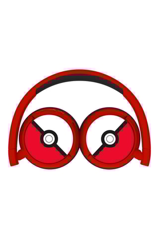 Stereokoptelefoon - Wit en rood