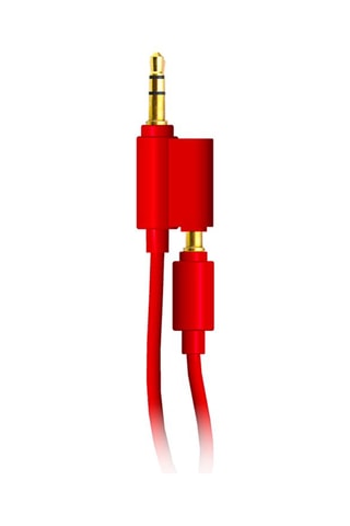 Stereokoptelefoon - Wit en rood
