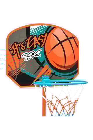 Basketbalmand TechKidz - 141 cm - Easy Stat