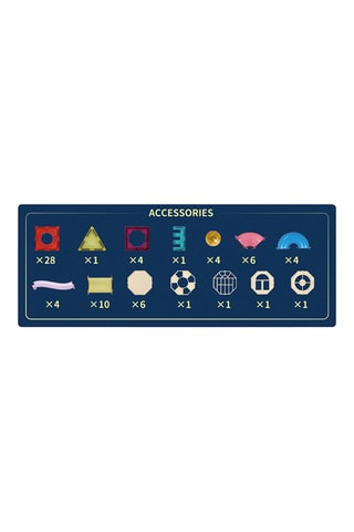 Bouwen TechKidz - Magnetisch - 72 pcs -
