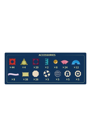 Bouwen TechKidz - Magnetisch - 206 pcs -