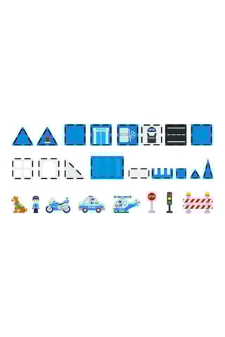 Bouwen TechKidz - Magnetisch - 42 pcs -