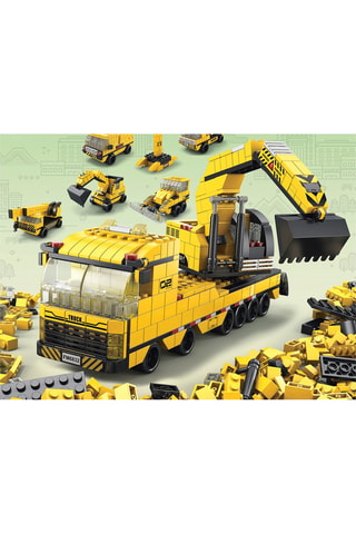 Bouwspel Techkidz - 6 In 1 - 1000 Bouwstenen