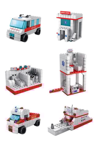 Bouwspel Techkidz - 6 In 1 - 1000 Bouwstenen