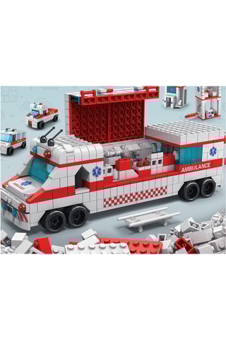 Bouwspel Techkidz - 6 In 1 - 1000 Bouwstenen