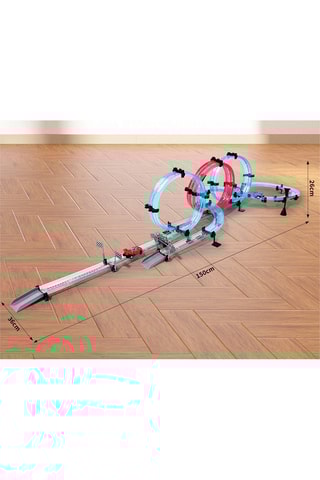 Racecircuit TechKidz - Lengte van 528 cm