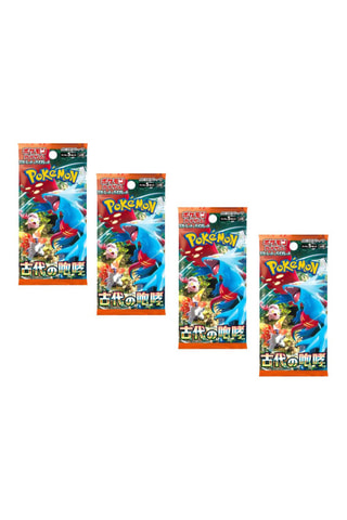 Pokémon - 4 Boosters - Ancient Roar - Version Japonaise