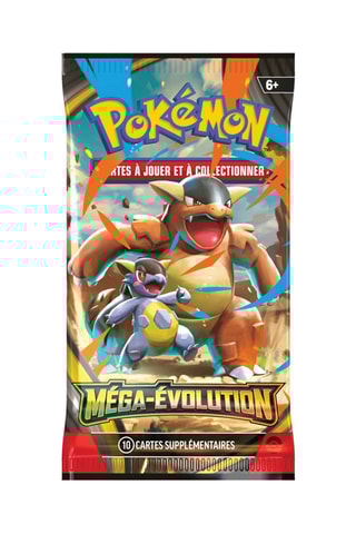 4 cartes Boosters Méga-Evolution Pokémon - 6 ans - Modèle aléatoire