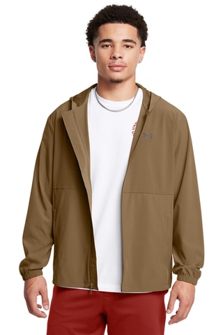 Coupe-vent Vibe Woven Windbreaker - Marron