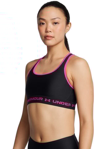 Brassière d'entraînement push-up Crossbakc Mid - Noir