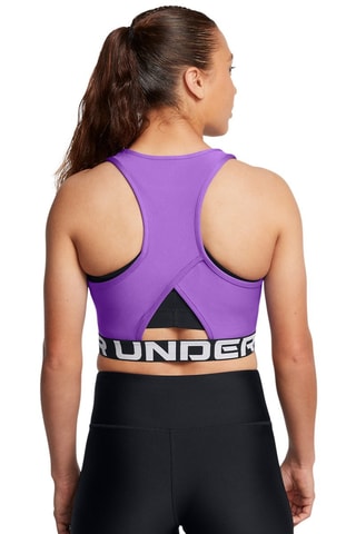 Brassière d'entraînement Heat Gear Rib - Violet